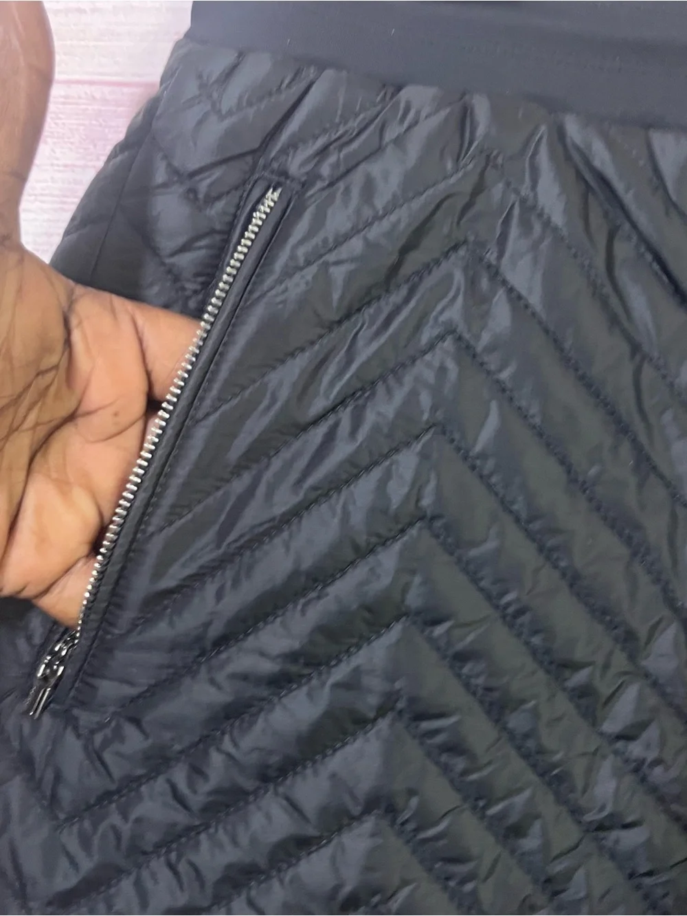 Athleta front zipper